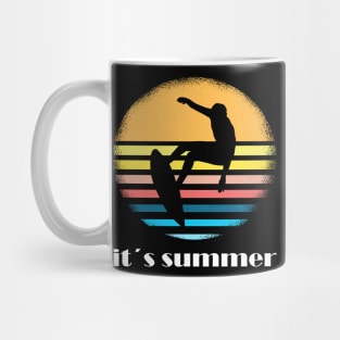 Surfing girl is the best windsurfing Mug